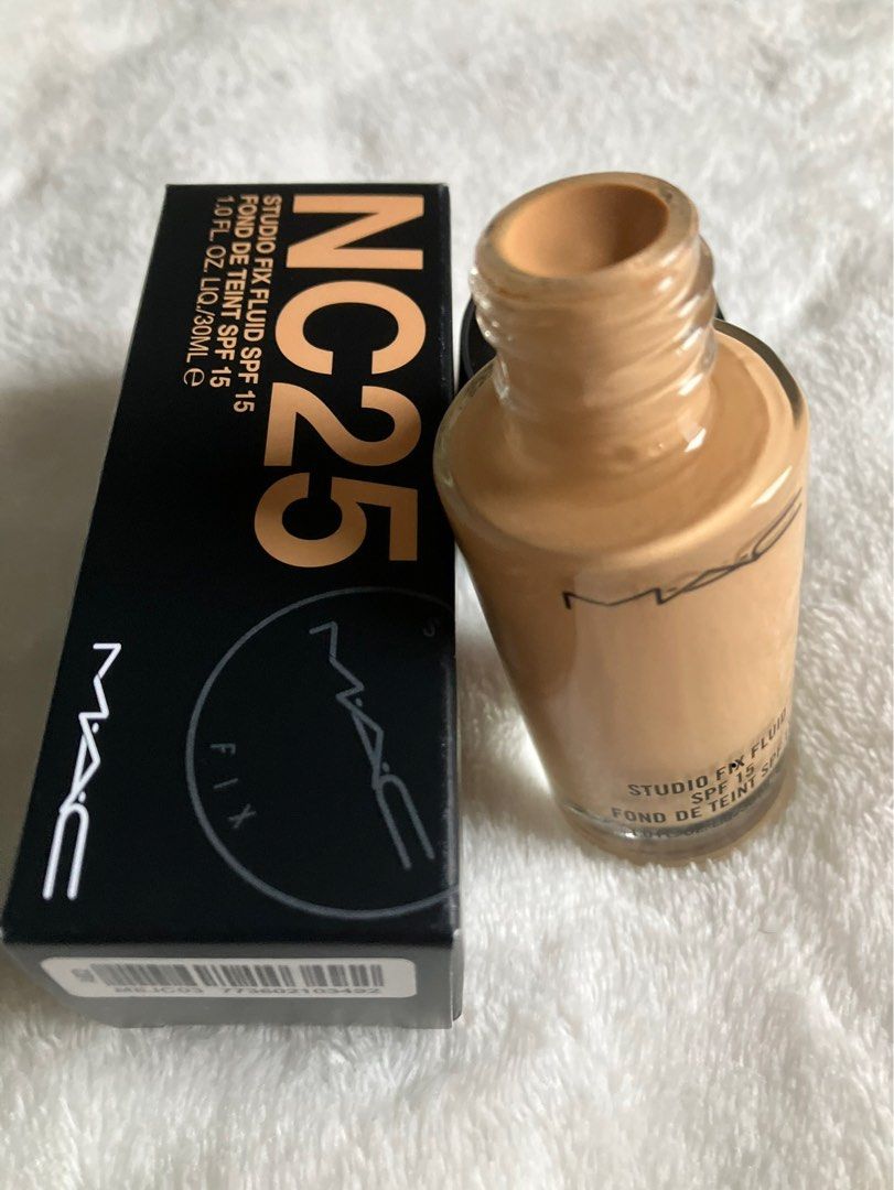 Nc25 Mac Studio Fix Fluid NC25 and Mac Studio Fix Powder NC30, Beauty ...