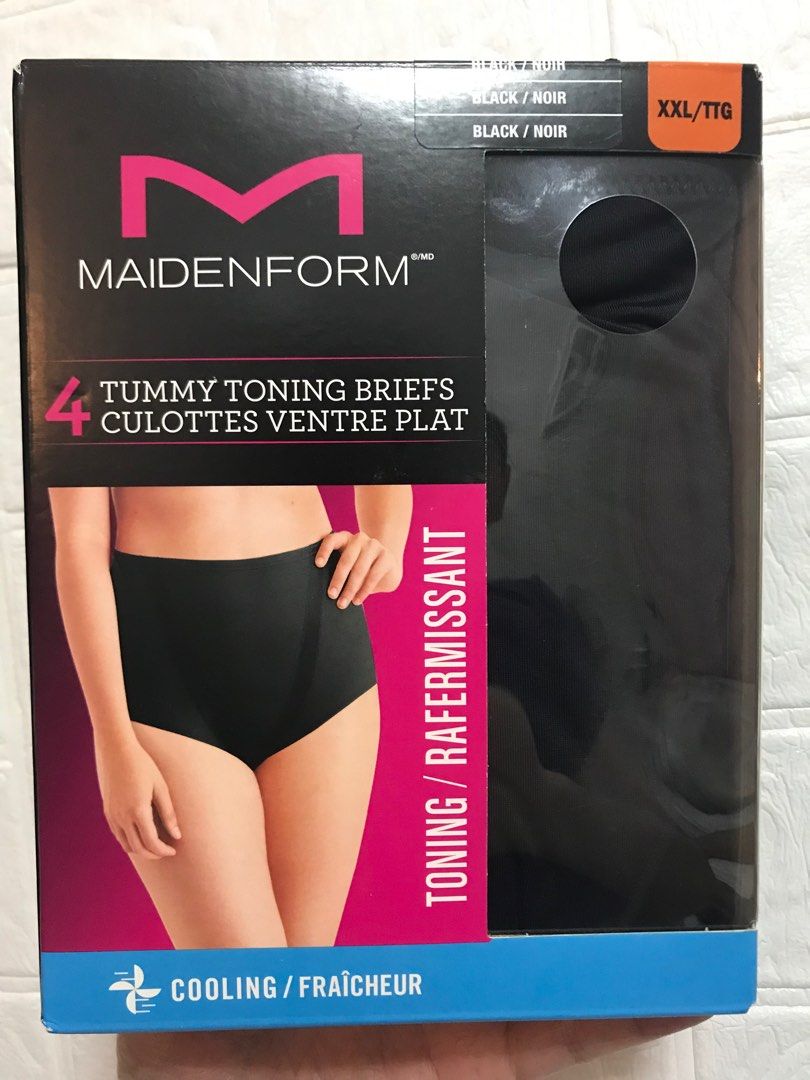 Maidenform 4 pcs Tummy Toning Tucker Briefs Panty Girdle 37 - 40 inches  hips ( 4 pcs. ), Men's Fashion, Bottoms, Underwear on Carousell