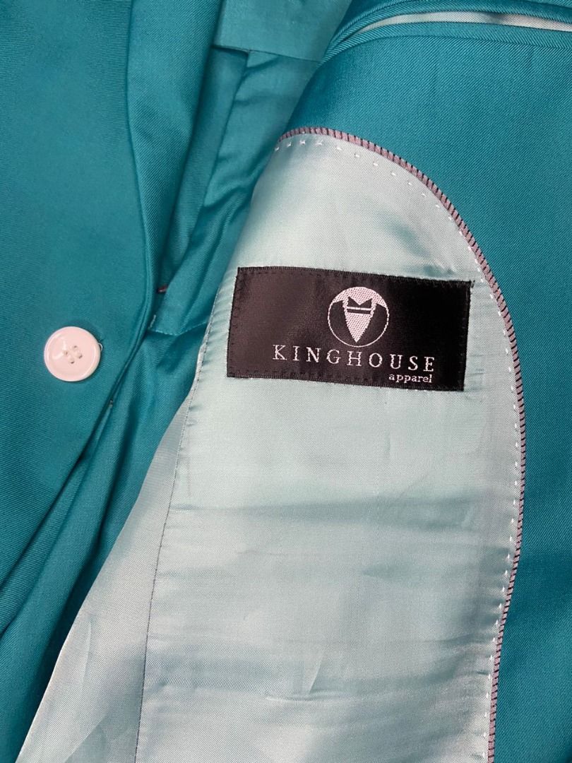 Men Suit Kinghouse Apparel Blazer & Pants (Used once only), Men's