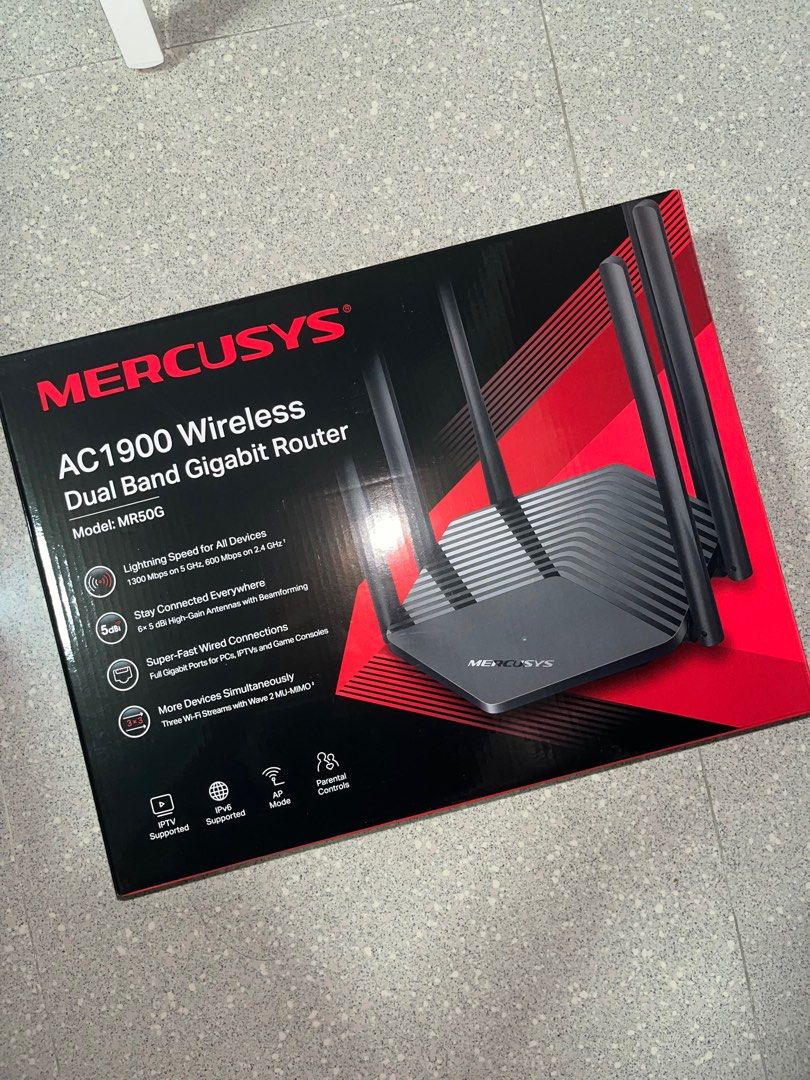 mercusys router, Computers & Tech, Parts & Accessories, Networking on ...