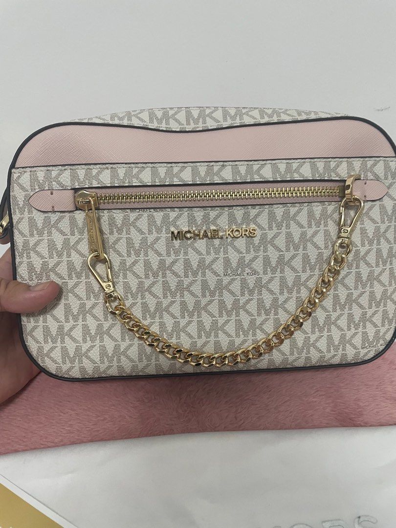 Michael michael kors tricolor 2025 signature east west crossbody