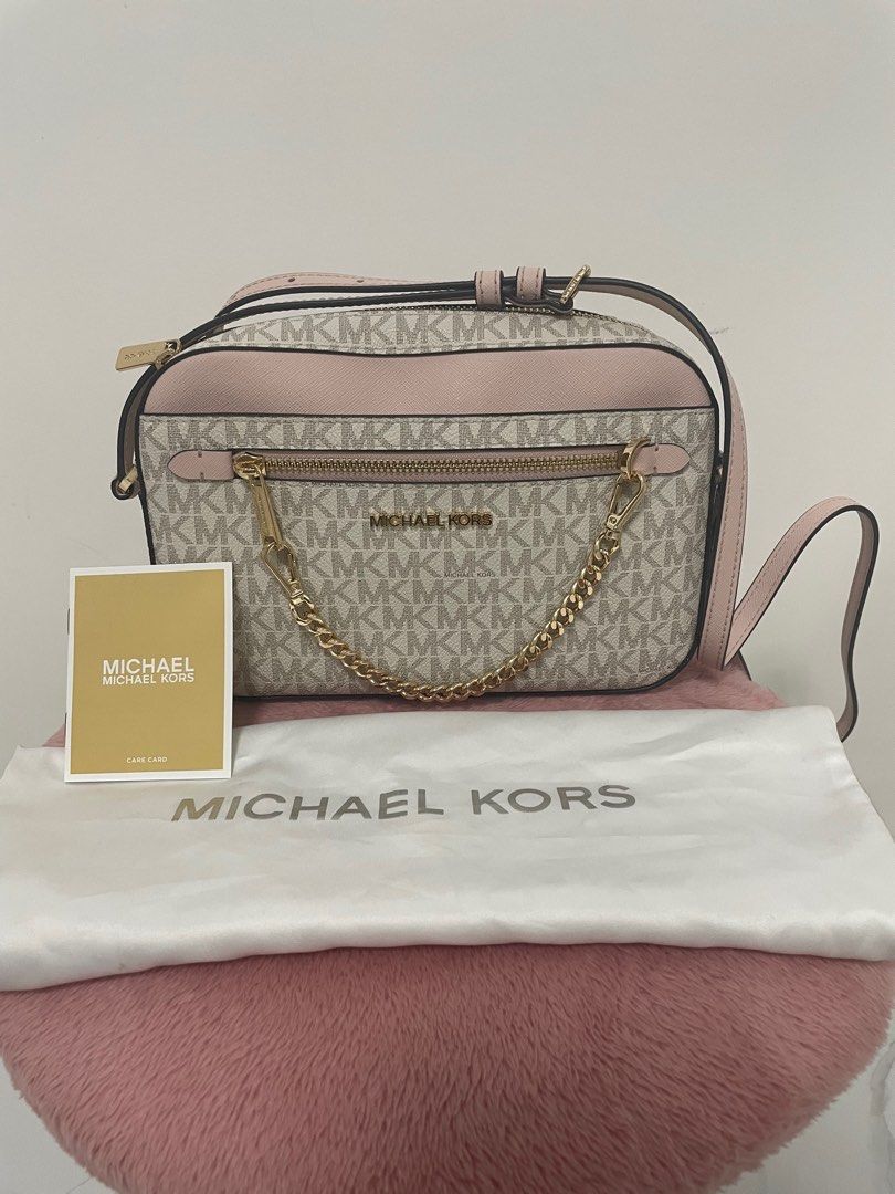 Michael michael kors tricolor deals signature east west crossbody