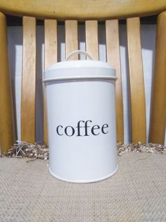 Minimalist Farmhouse coffee canister