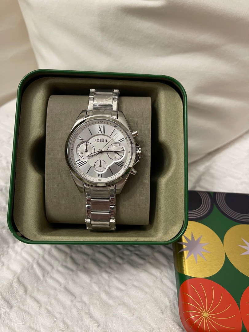 Modern courier midsize chronograph stainless steel watch 2025