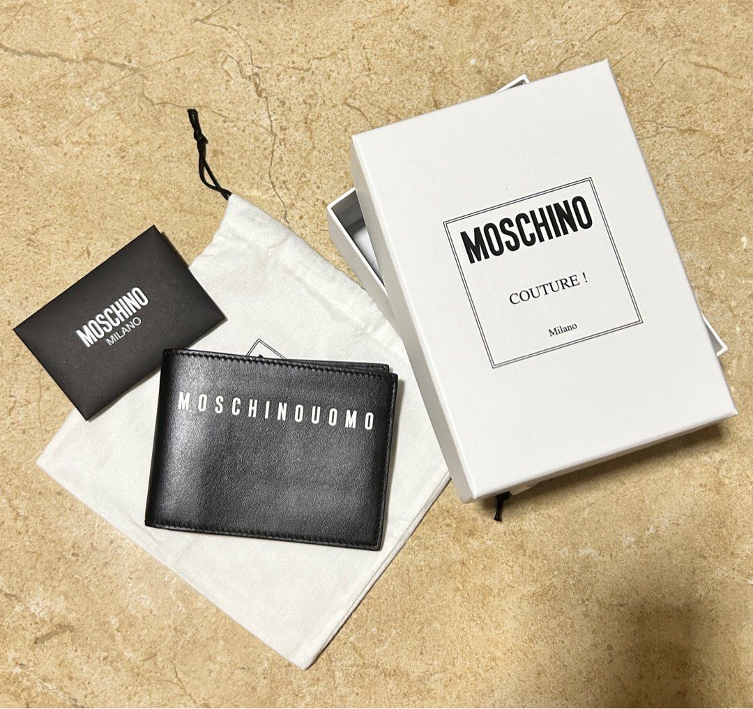 Moschino wallet mens cheap