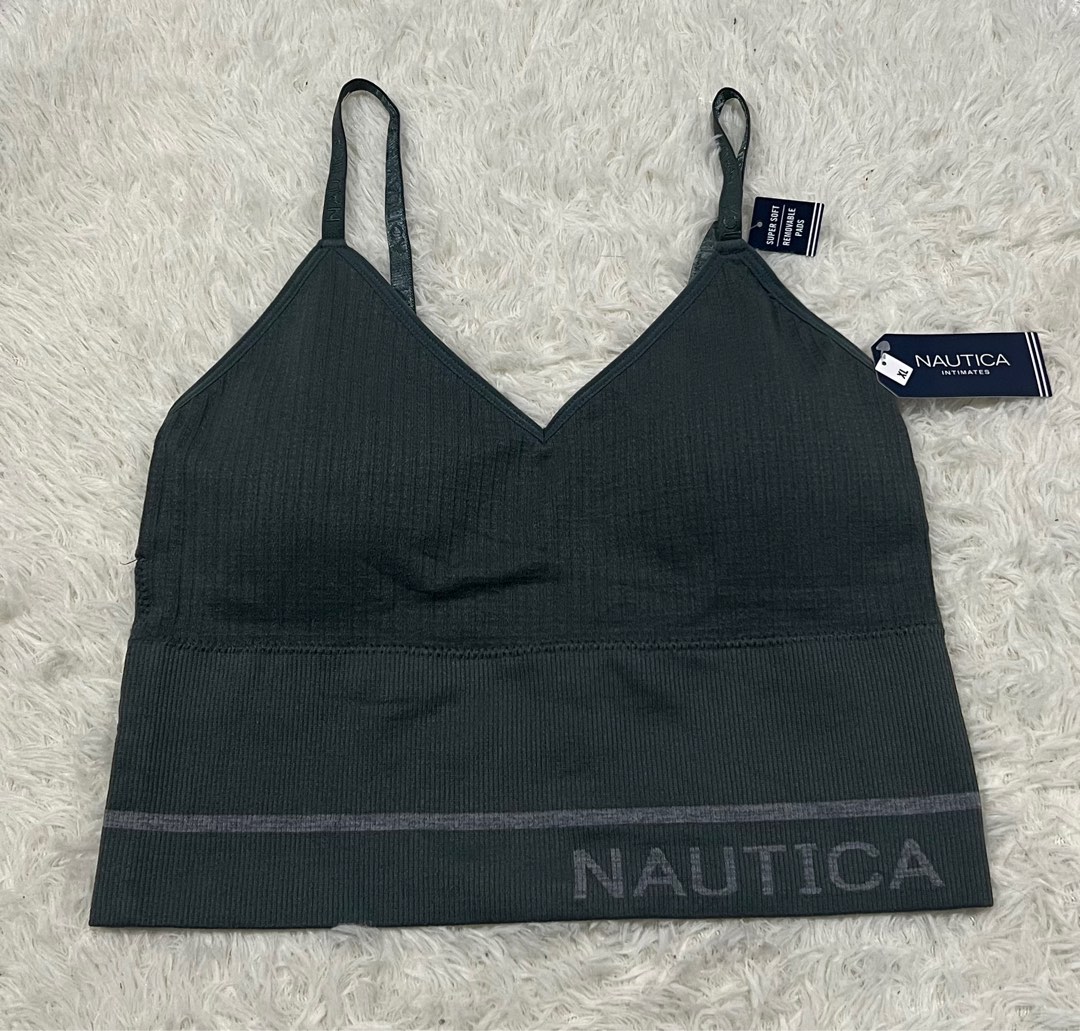 Nautica intimates green colour bra size XL NEW with TAG 🏷️, Women's  Fashion, New Undergarments & Loungewear on Carousell