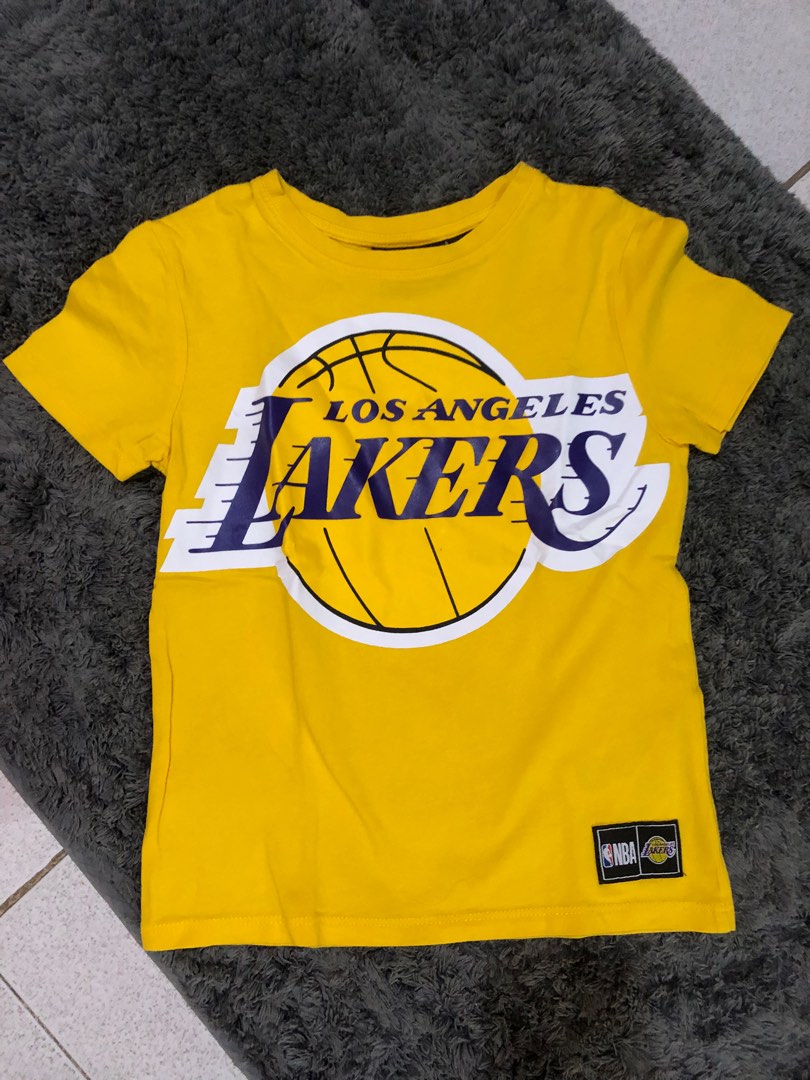 NBA shirt for kids lakers, Babies & Kids, Babies & Kids Fashion on