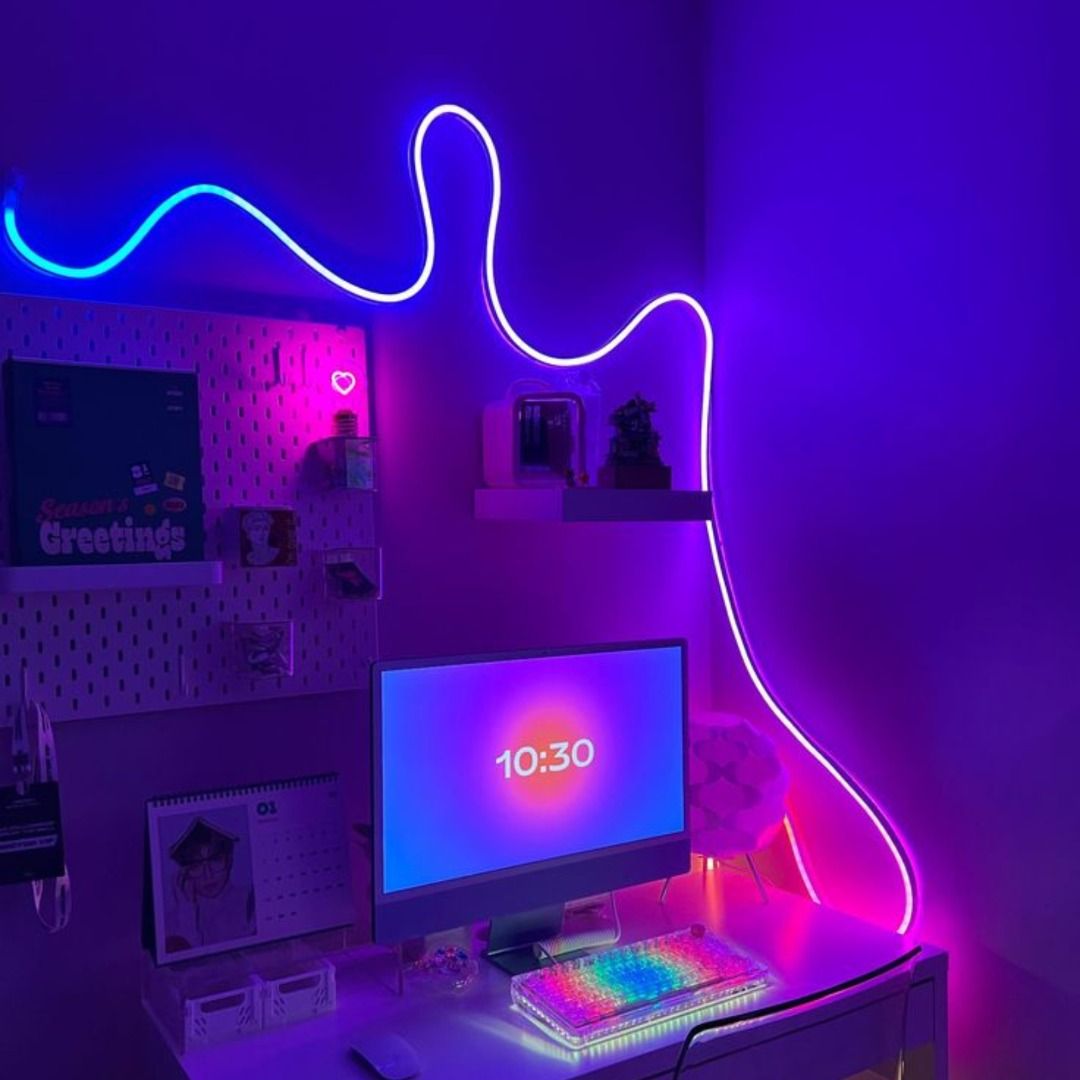 Neon Gaming LED Rope Light Strips