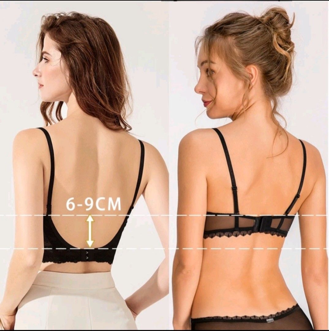 Lace Double Strap Bra 8C, Women's Fashion, Clothes on Carousell