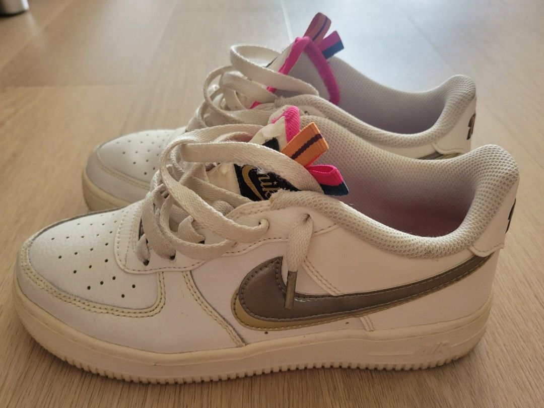 Nike Air Force 1 Double Swoosh Womens Women s Fashion Footwear
