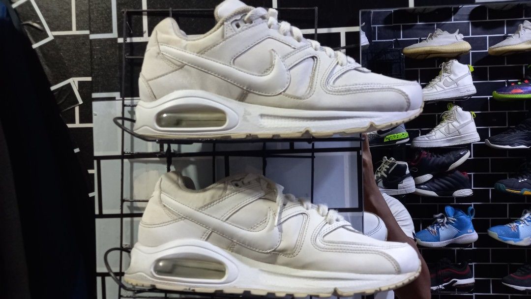 Nike air max discount command leather white