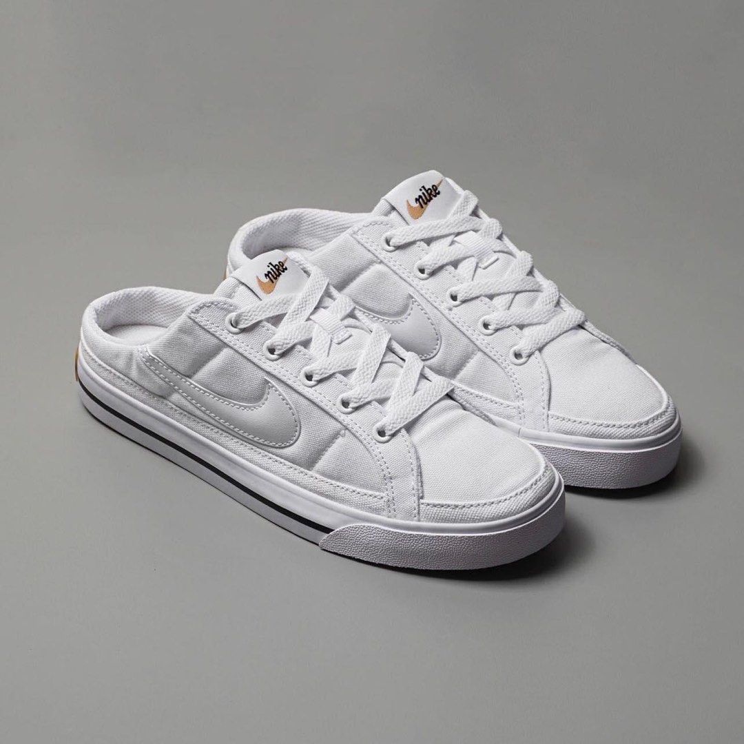 Nike Court Legacy Mule Canvas Women s Fashion Footwear Sneakers on
