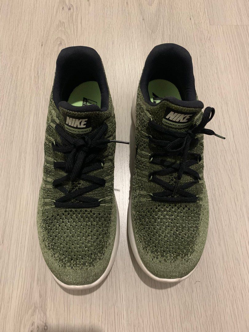 Nike flyknit sale lunarepic marron