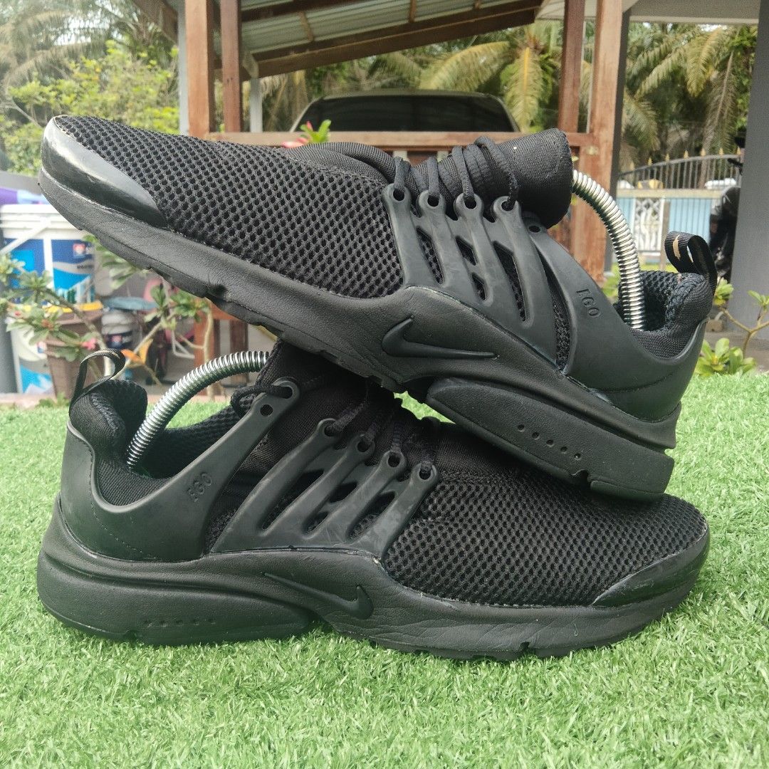 Nike presto all black sneakers shoes size 8