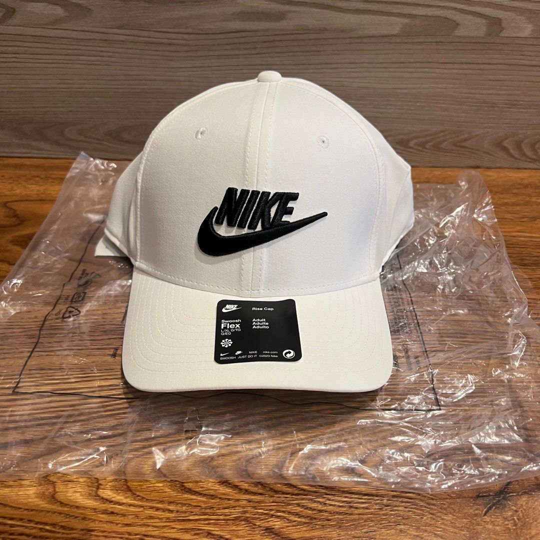 Nike Rise Structured SwooshFlex Futura Cap Size L XL Men s