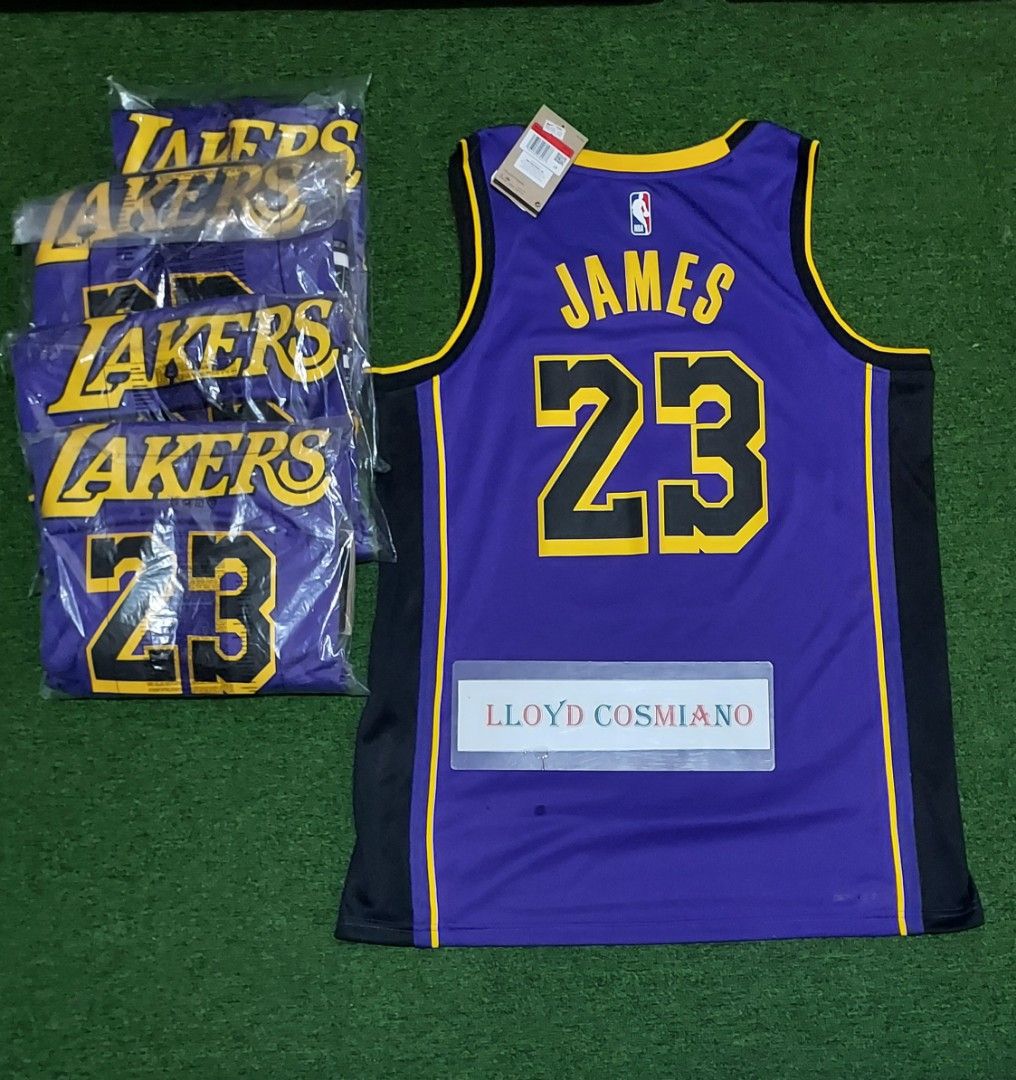 Purple lakers hot sale lebron jersey