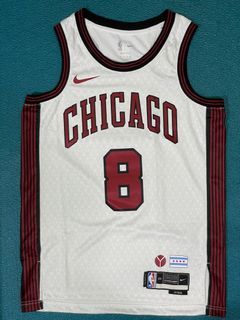 Nike x NBA Chicago Bulls Jersey芝加哥公牛隊灌籃王Lavine 8球衣，尺寸US.M