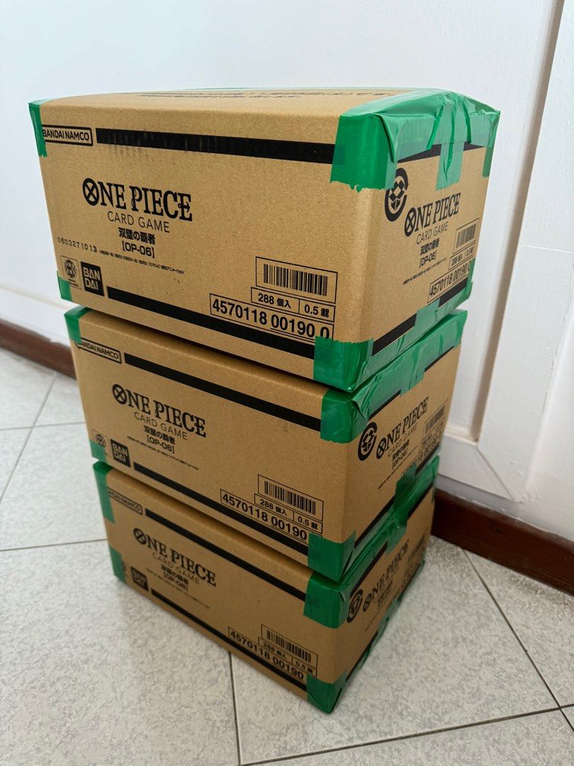 op6 booster box One Piece Card Game