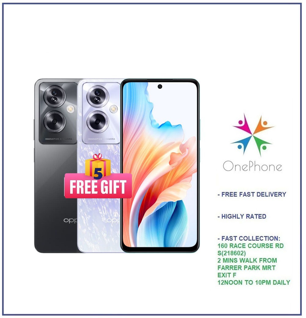 Oppo A79 5G 8GB/256GB+Free Wireless Sport Headphones and $30 Gift Voucher –  KS Mobile Singapore