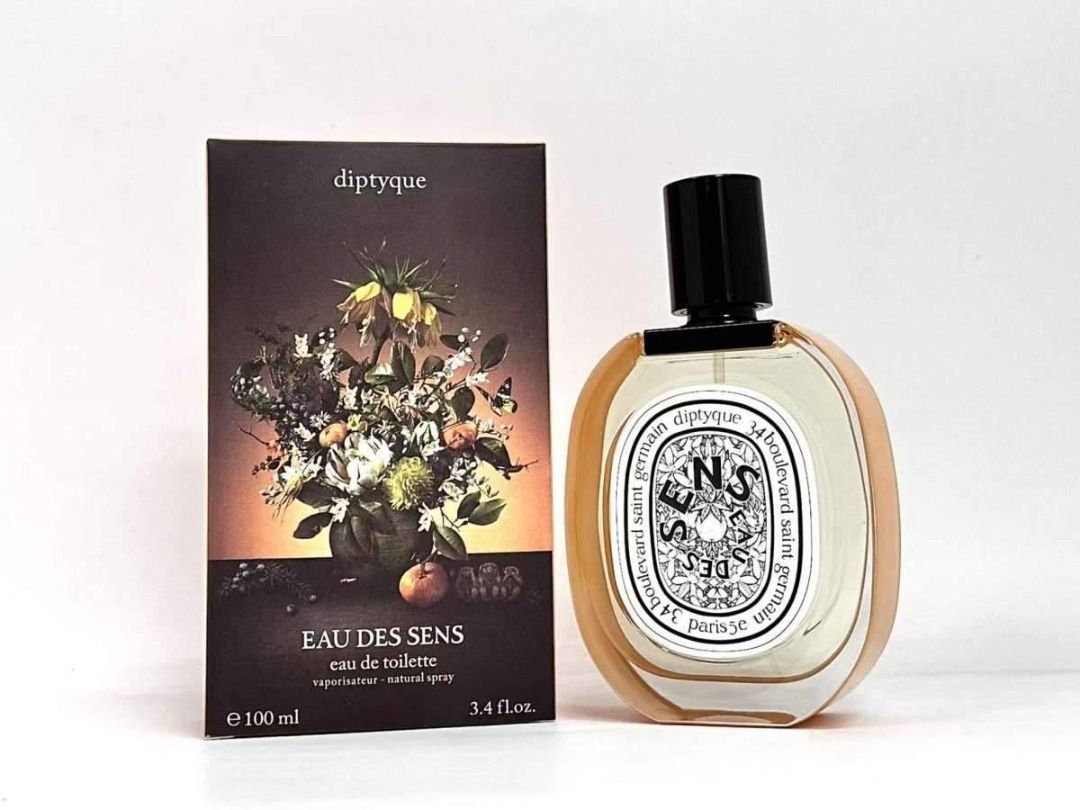ORIGINAL AUTHENTIC DIPTYQUE EAU DES SENS EDT 100ML LIMITED EDITION, Beauty & Personal Care