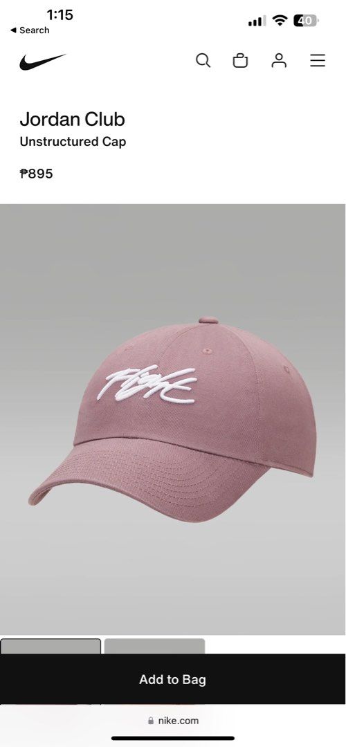 Original Jordan Cap take both (Category: Activewear) located in Imus. Submitted by Athena_ApolloShop (Listing ID 1267389492, Image 3). Description: Take both for 1499 Brandnew Original #Christmasgift Location: Imus Cavite .