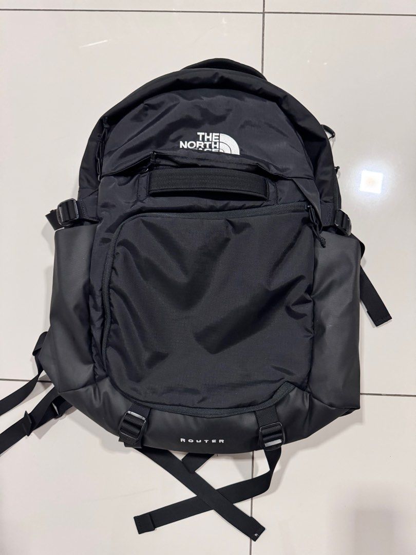 Original The North Face Router Backpack Men s Fashion Bags