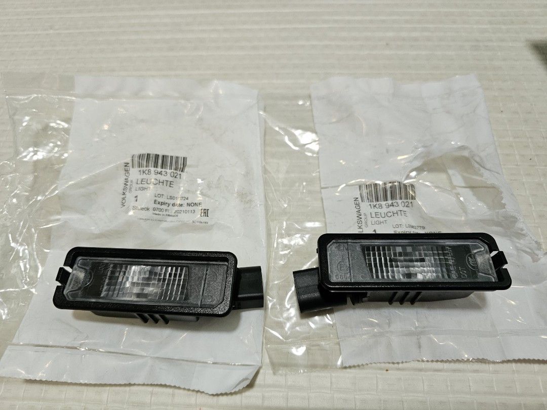 Original VW golf mk7 plate number light, Car Accessories, Accessories
