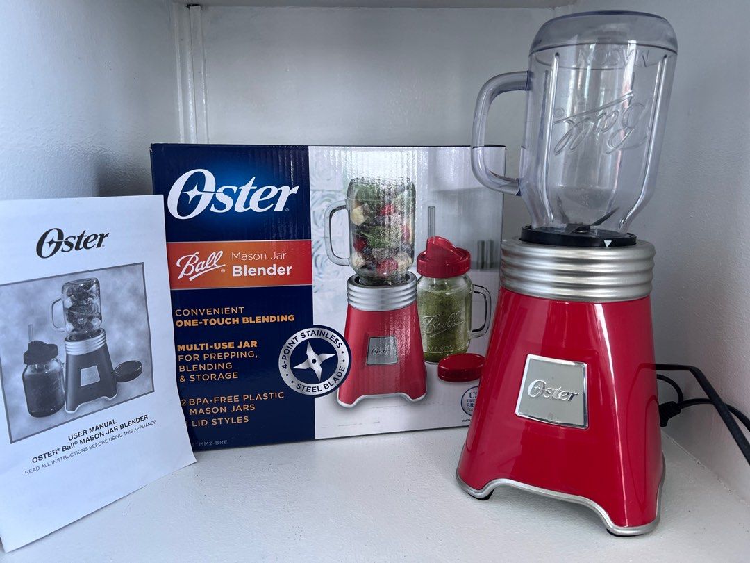 Oster Ball Mason Jar Blender, TV & Home Appliances, Kitchen Appliances