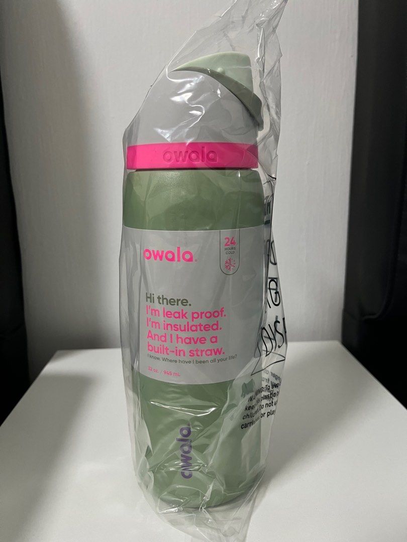 Owala Freesip Stainless Steel Water Bottle - Neo Sage