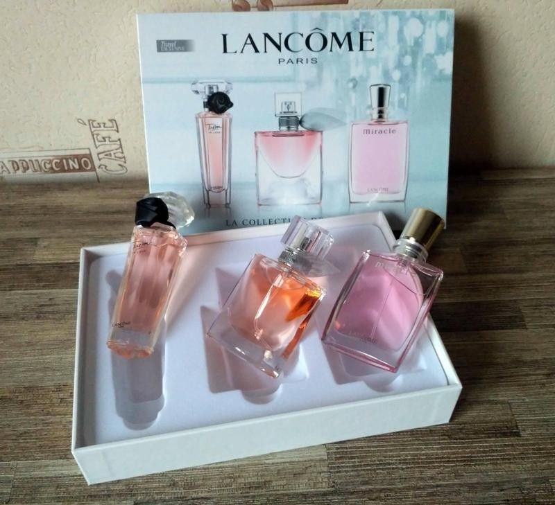 Perfume Lancome miniature set 3 in 1