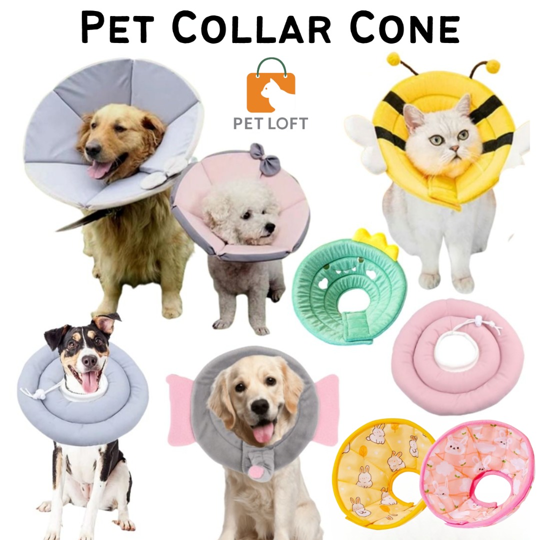 Pet Collar Dog Cat Cushion Collar Soft Pet Elizabethan Collar