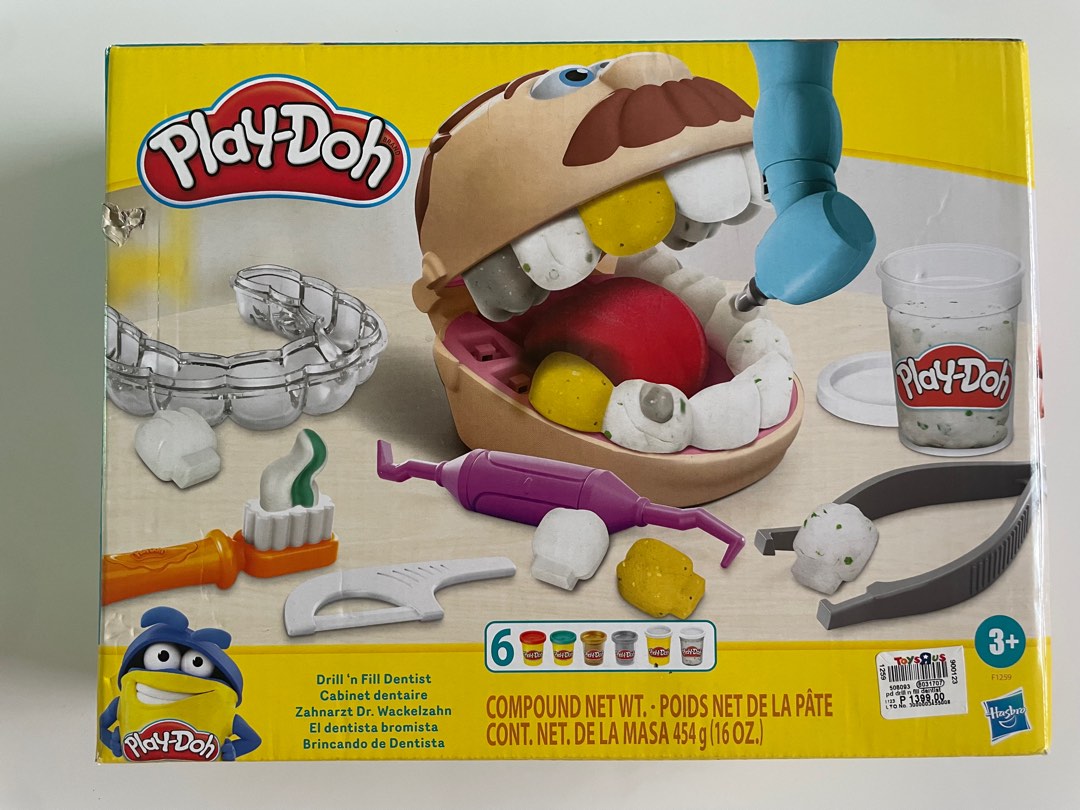 PLAYDOH Dentist (Drill and Fill), Hobbies & Toys, Toys & Games on