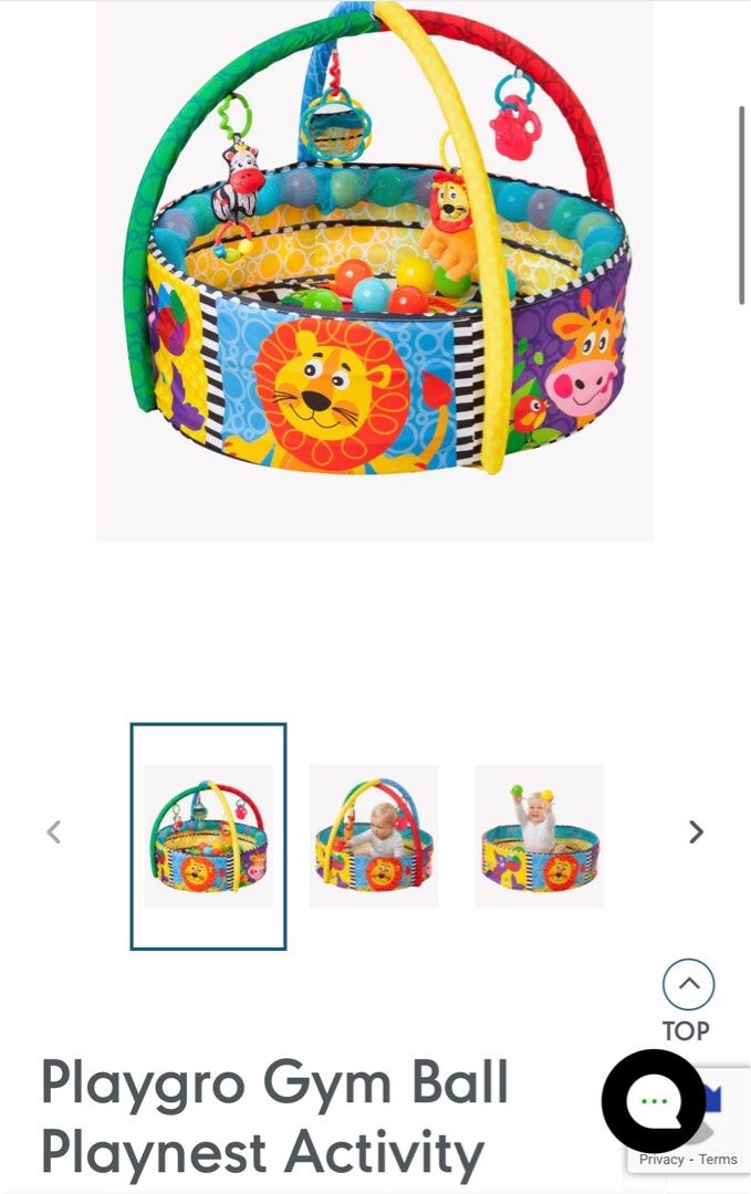 Ball playnest activity gym sales