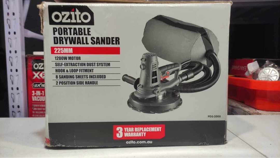 Ozito portable top drywall sander