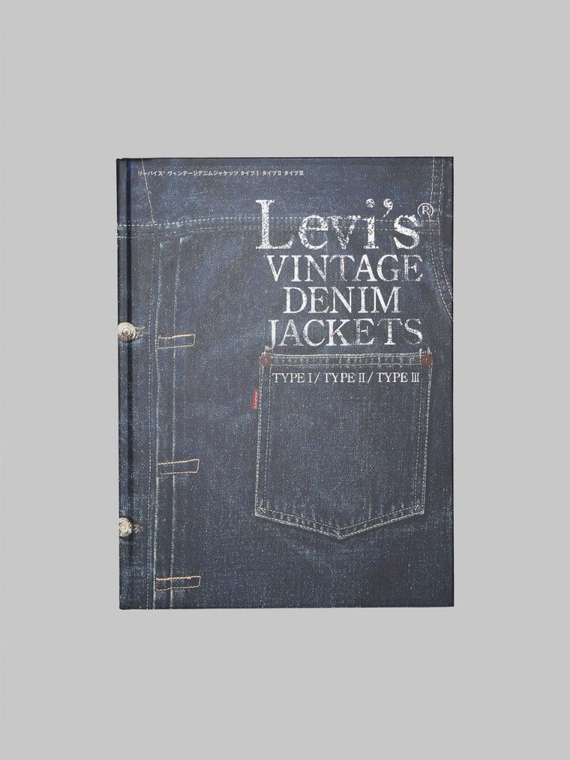 PRE-ORDER ⚡⚡ LEVI'S VINTAGE DENIM JACKETS BOOK BY YUTAKA