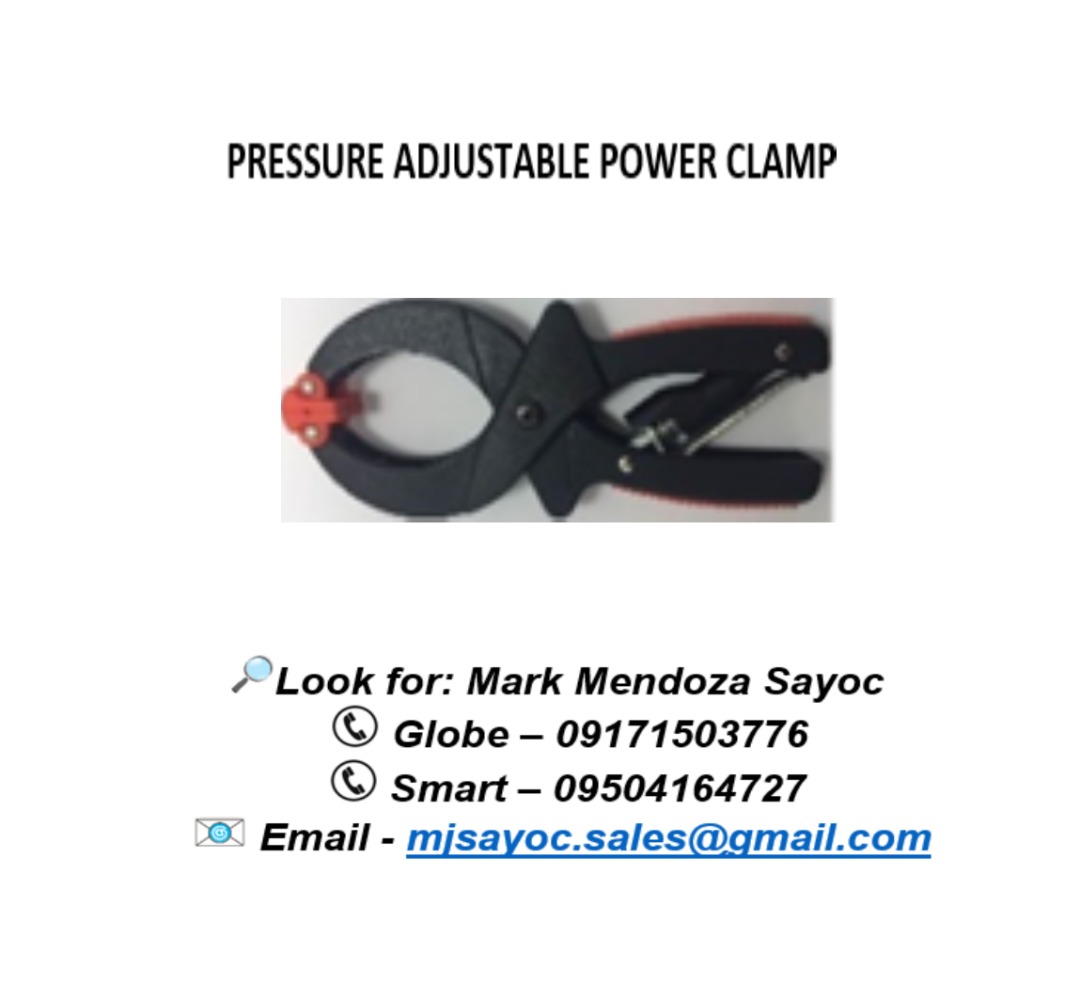 PRESSURE ADJUSTABLE POWER CLAMP, Commercial & Industrial, Construction ...