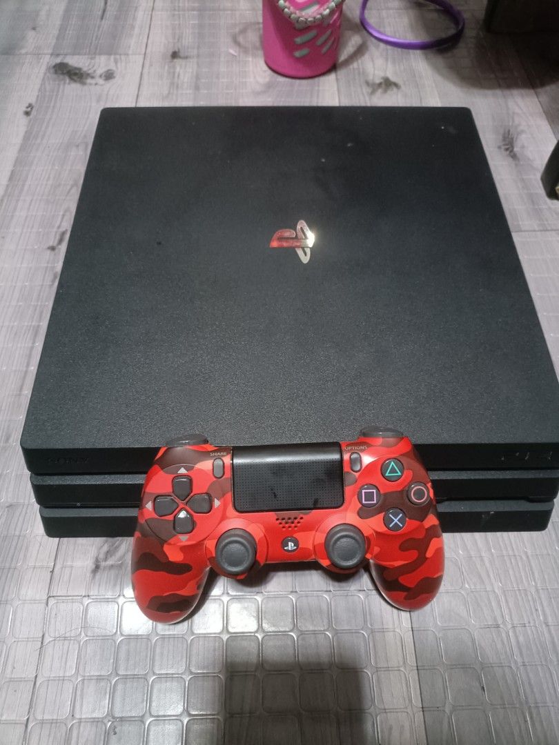 Ps4 Pro 1TB Video Gaming Video Game Consoles PlayStation on