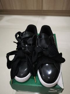 Puma basket outlet heart junior black