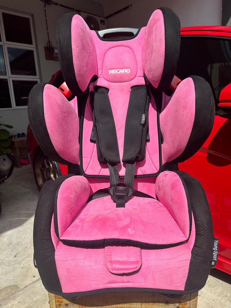 Recaro young sport hero pink top