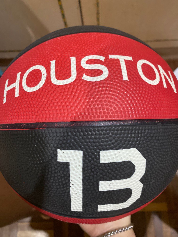 Basketball Red and Black Rubber, Sports Equipment, Sports & Games