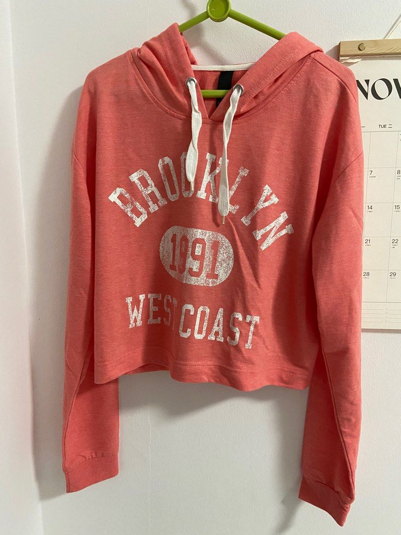 Red cheap long hoodie