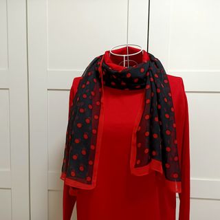 Red scarves top cheap