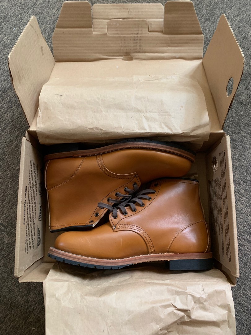 Red wing shop beckman chestnut