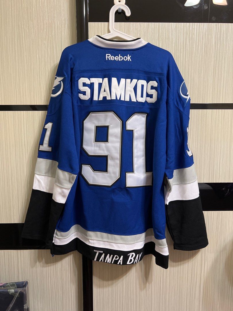Reebok NHL Jersey Tampa Bay Lightning Men s Fashion Coats