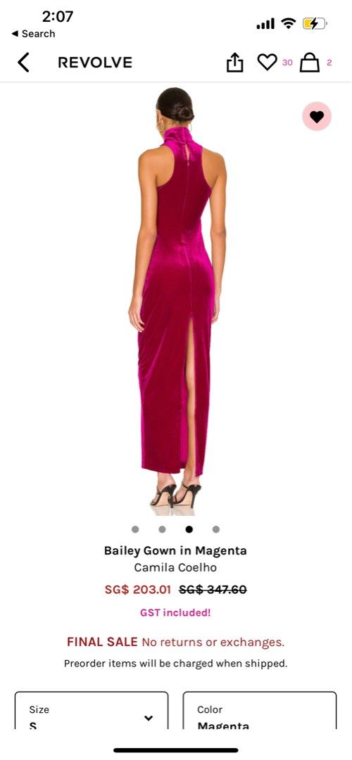 Revolve velvet dress outlet