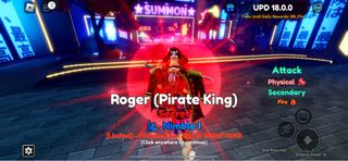 Divine Roger(Pirate King)EVO and Unique Heathcliff(Admin)EVO), Anime  Adventures AA, Unverified Account