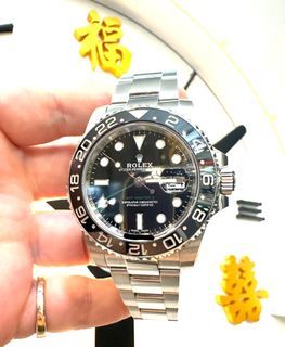 Rolex 116710ln gmt2 black