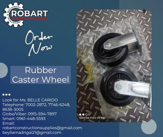 Rubber Caster Wheel