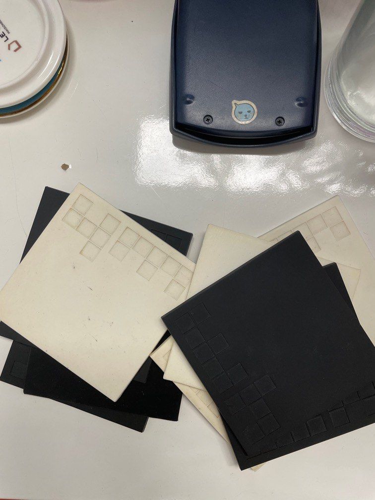 Rubber coasters, Furniture & Home Living, Home Decor, Wall Decor on