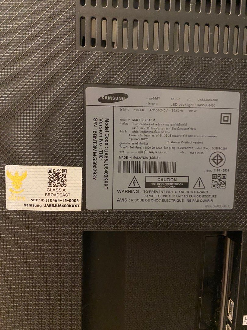 Samsung TV 55 inch _ Series 6 Smart TV, TV & Home Appliances, TV